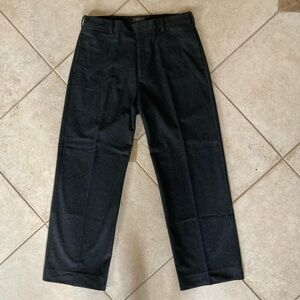 Banana Republic charcoal wool dress pants